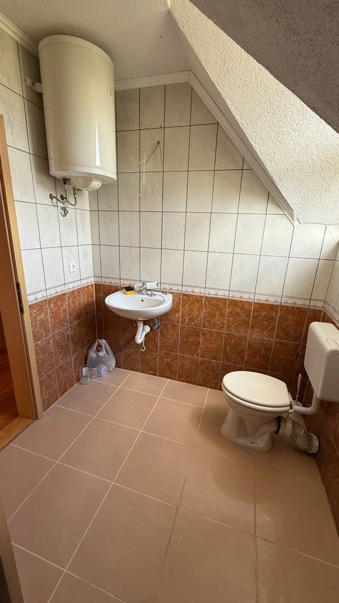 Kupaonica u potkrovlju s bojlerom